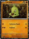 Larvitar Cosmos Holo 105