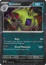 Tyranitar Cosmos Holo 135
