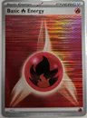 Basic Fire Energy Holo 18