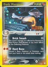 Dark Marowak Reverse Holo 7