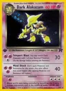 Dark Alakazam 1St Edition 1