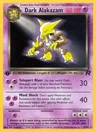 Dark Alakazam 1St Edition 18