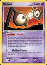 Unown N